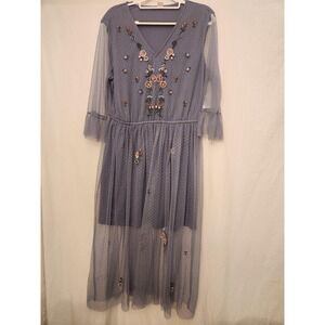 H&M | Dresses | Slip Dress With Slit | Poshmark